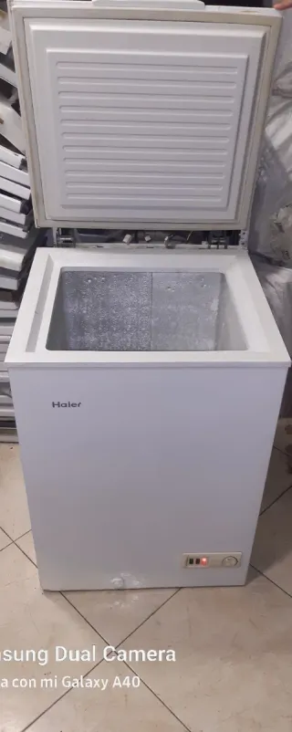 Congelador Haier blanco