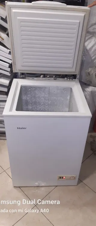 Congelador Haier blanco