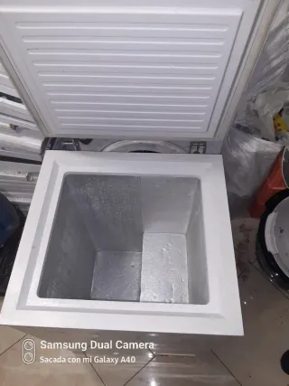 Congelador Haier blanco