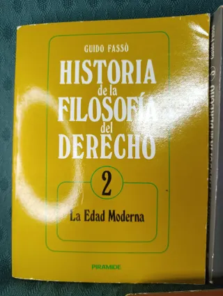 Historia de la Filosofía del Derecho