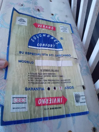 URGE❗SUMIER TAPIZADO + COLCHON