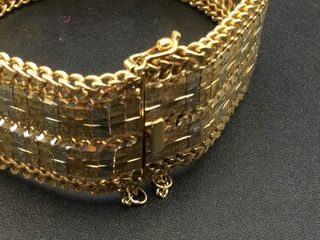 brazalete oro 18k