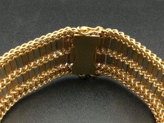 brazalete oro 18k