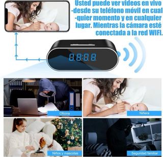 Mini Cámara Espía Reloj SIN ABRIR