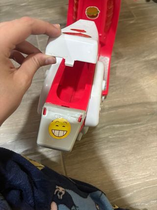 Nancy Motociclista con Moto