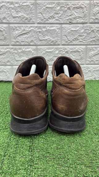 Scarpe Hogan Uomo Marrone Pelle