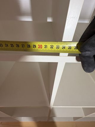 Estantería modular cubos blanca