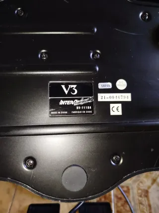 Volante V3 FX + Pedales PS1/PS2