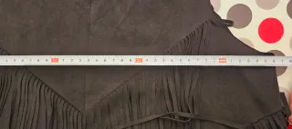 Vestido Zara Flecos Ante