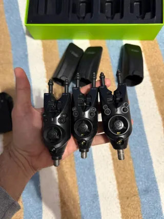 Alarmas Carpfishing Nash Siren R3+ 3+1