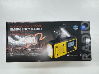 Radio Solar Emergencia Portátil