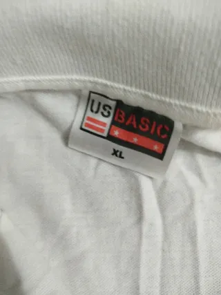 Polo Blanco Congreso de futbol Talla XL