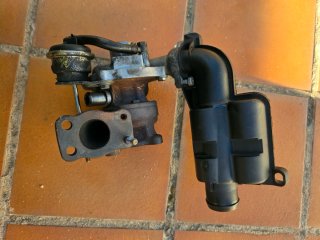 Inyectores y Turbo Ford Fiesta 1.4 TDCI. Año 2010
