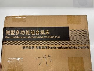 Mini torno motorizado para bricolaje