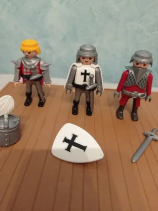 Lote Playmobil 4625 Cruzado FF