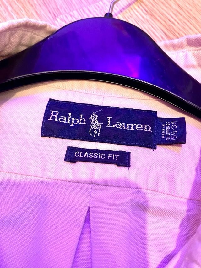 Camisa Ralph Lauren rosa – Classic Fit – talla L –