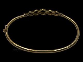 brazalete oro 18k