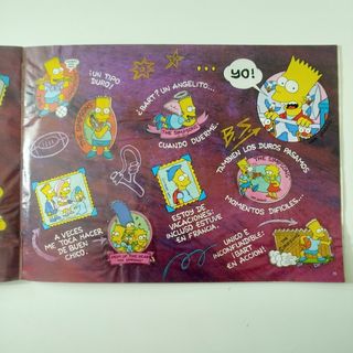 Álbum Los Simpson Panini 1991 Incompleto