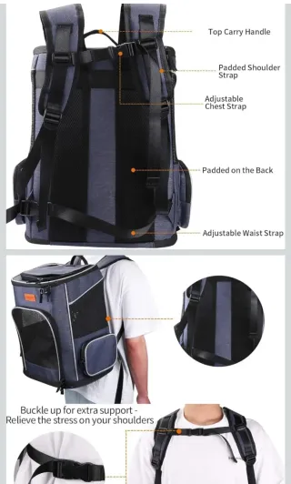 Mochila plegable Transportín Morpilot para Mascota