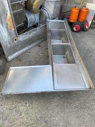 Fregadero de acero inoxidable