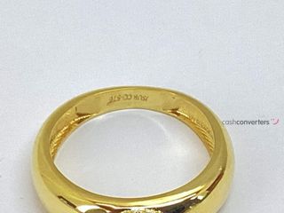 anillo oro 18k con piedra con circonita