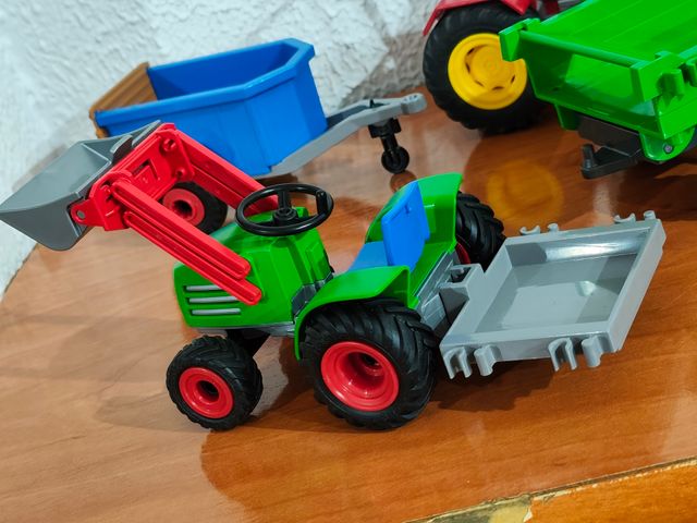 Playmobil Lote Tractores y Remolques