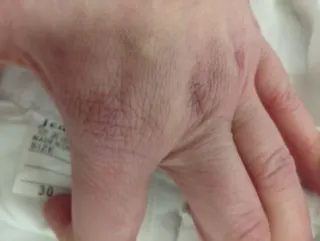 Pantalón blanco amiri talla M. Con Etiqueta