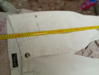 Pantalón blanco amiri talla M. Con Etiqueta