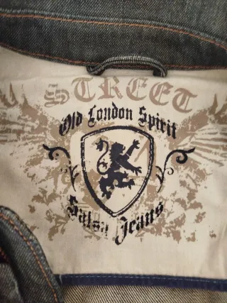 Chaqueta Vaquera Hombre Salsa Jeans Azul