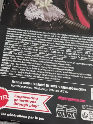 Monster High Reel Drama Draculaura