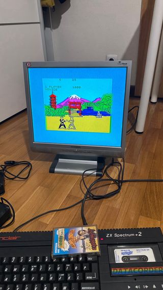 ZX Spectrum+2, 41 juegos, 2 joysticks +tv hyundai