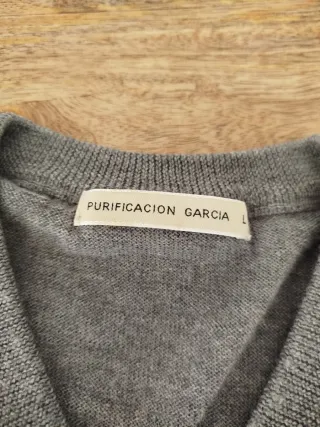 Jersey Purificación García cuadros talla L