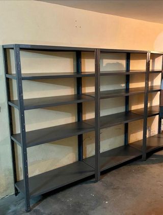 Estanterias en aluminio para garaje