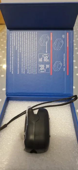 Pulsioxímetro de dedo