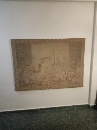 Tapiz decorativo paisaje vintage