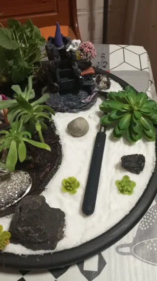 Mini Jardín Zen Feng Shui Los hago personalizados!