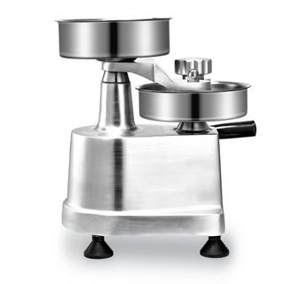 Fabricador de Hamburguesas Comercial, Fabricador de Hamburguesas de Carne de Res con 3 Moldes Convertibles (4/5/6 pulgadas), Máquina de Prensa de Hamburguesas de Acero Inoxidable de Alta Resistenc...