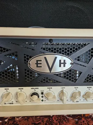 Testata amplificatore EVH 5150 50W 6L6 Ivory