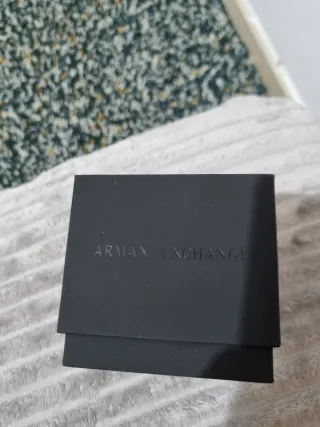 Reloj Armani Exchange Negro y Plateado