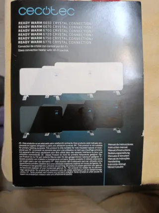 Mando Cecotec Radiador Eléctrico