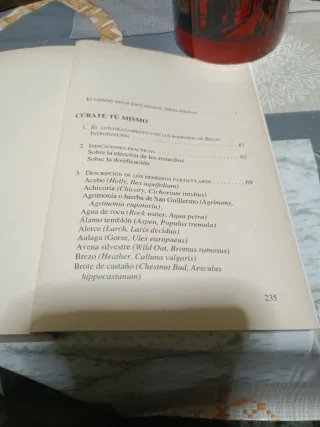 Libro Las flores de Bach