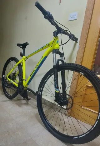 Bicicleta Montaña Amarilla