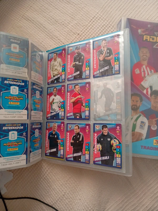 3 Album cromos adrenalyn 2018-19 2022-23 y 2023-24