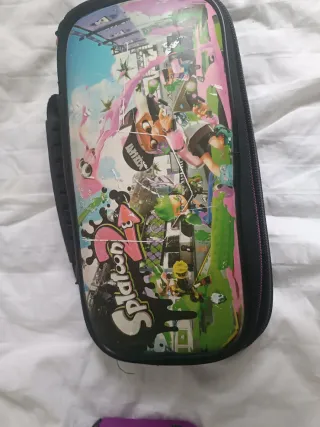 Nintendo Switch V1 Naranja y Morado