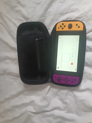 Nintendo Switch V1 Naranja y Morado