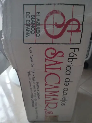 Azulejos blancos 10 unidades-4,80 euros