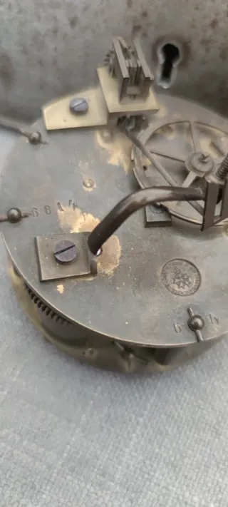 Maquinaria Antigua Reloj Sobremesa París