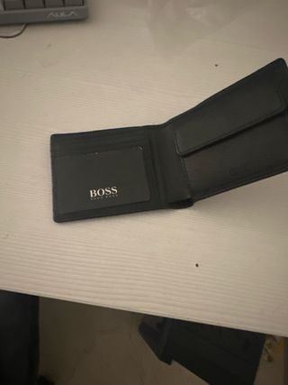 Cartera BOSS Piel Negra