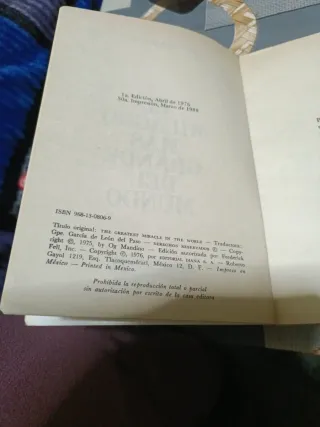 El Milagro Mas Grande del Mundo