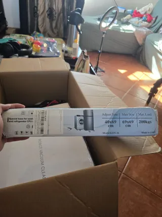 Base Ajustável para Máquina de Lavar/Frigorífico